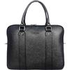 Cheval Firenze Cartella Business Ginevra, Vera Pelle Made in Italy (Nero)