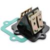 Easyboost Valvola Lamellare di Aspirazione Tipo originale per MBK Nitro Aerox Mach-G Jog-R Ovetto Neo's Motore Minarelli Horizontale per Carburatore 12-14-16-17.5-19-21mm