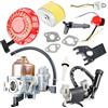 CarBole GX160 Carburatore con Autoavvolgente, Bobina di Accensione e Filtro Aria per Motore GX140 GX168 GX200 5HP 5.5HP 6.5HP