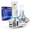 TUINCYN 9006 LED Lampadine Auto, 20000LM 600% Brillante 6000K Bianco Canbus, 9006 HB4 LED Fari Lampada Kit, Anabbaglianti o Abbaglianti, 1:1 Mini Lampadine Sostituzione per Alogena, 2 Lampadine
