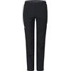 MONTURA Mountain Fast Pants Donna MPLS02W 9004 Colore Nero Rosa Sugar Pantaloni Lunghi Ideali per attività Outdoor Come Arrampicata e Alpinismo M