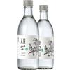 generico 2 Bottiglie di Soju Coreano Chum Churum Saero senza zucchero 375ml(16% Vol)