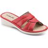 TIGLIO Pantofole Ciabatte Donna ESTIVE 1621 Rosso (Numeric_36)