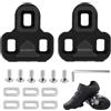 FunWorth Tacchette da Bici Grip, Compatibili con i pedali Look Keo Blade 2 Max Carbon Classic, Sistema di Presa a 3 fori, Movimento Flottante di 4,5°, Grigio, Accessori per Bici da Corsa