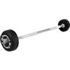 Diamond【Bilanciere Precaricato da 10 a 40 kg incrementi 5 kg】Acciaio Cromato, Gomma 100% Odorless Barra Pesi Fissa per Bodybuilding Fitness Cross Training Palestra Training Home Gym (15, Chilogrammi)