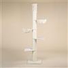 RHRQUALITY Tiragraffi per gatti grandi e stabili, XXL, Maine Coon Tower, beige, grande albero per gatti, altezza del soffitto 275 - 295 cm, per gatti pesanti, albero da arrampicata e roccia, tronco spesso, 20 Ø