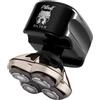 Skull Shaver Pitbull Silver Pro SX5 - Rasoio Testa e Viso - Elettrico Uomo, Wet&Dry, Senza Fili, Resistente all'Acqua - Prestazioni Potenziate