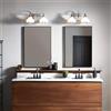 Elstead Lighting Ainsley lampada a parete, G9 2 luci, HK-AINSLEY2-BATH, Ainsley [Lampade per Interni > Lampade a Parete]