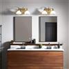 Elstead Lighting Ainsley lampada a parete, G9 2 luci, HK-AINSLEY2-BATH-BB, Ainsley [Lampade per Interni > Lampade a Parete]