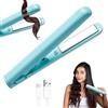 KQWVZ Mini Piastra per Capelli, USB 2 in 1 Hair Straightener, Piastra Piccola per Capelli Corti a Riscaldamento Rapido 30 Secondi, Piastra Capelli Corti, Ferro Arricciacapelli per Casa E Viaggio