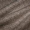 LORENZO CANA Coperta in lana 100% Cachemire - Copriletto, copridivano o plaid - Squisita e accogliente in marrone caffè bianco