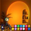 Kangtaixin Sunset Lamp - Lampada da Tramonto RGB - Controllo App, Connettore USB, Proiettore LED Girevole a 360°, Luce D'atmosfera Romantica, Adatta per Fotografia, Selfie, Decorazione del Soggiorno