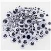 VOANZO 308 Pezzi Wiggle Eyes Googly Eyes Ambientali Autoadesivi Fai da Te Artigianato, Dimensioni Assortite da 5 mm a 20 mm