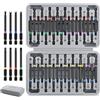 Hi-Spec 36 Pezzi Set di Inserti per Cacciavite con Attacco Esagonale da 75mm con Torx di Sicurezza, Quadrati, XZN e Multi-Inserti