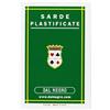 Dal Negro 10041 - Sarde Carte da Gioco Regionali, Astuccio Verde
