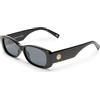 Le Specs. Le Specs Sonnenbrille (Unreal LSP1902078 52), Nero lucido, 52