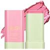 LMDAOO Multiuso, crema blush stick, soft-blush Cream Makeup for Cheek & Lips, Unique Roating Design Blush Stick, Waterproof Natural Matte Texture Blush Stick (01# rosa, taglia normale)