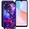 HGJTFANY Custodia per Doogee N55 Pro (6.56), Nero Morbido Silicone Anti-Graffio Protective Case, Ultra Sottile TPU Bumper Cover per Doogee N55 Pro - Bellissimo