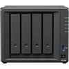 Synology Soluzione NAS desktop DS423+ da 32 TB a 4 alloggiamenti installata con 4 unità Ironwolf Seagate da 8 TB