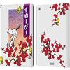 Head Case Designs Licenza Ufficiale Peanuts Boccioli di Ciliegia 2 Snoopy Orientale Custodia Portafoglio in Pelle Compatibile con Apple iPad 10.2 2019/2020/2021