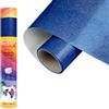 Siser EasyPSV Glitter - Vinile Adesivo Permanente Glitterato Marine Blue 150 x 30 cm, Per Personalizzare Oggetti e Superfici Rigide, Compatibile Con Plotter Da Taglio