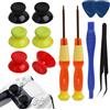 FunWorth Levette Analogiche per PS5 Joystick, Sostituzione di Levette, 6 Cappucci per Joystick, Strumenti di Precisione e Ausilio per L'apertura, Levette Analogiche per Joystick Compatibili con PS5