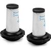 Chuancheng Confezione da 2 filtri di ricambio per Rowenta X-FORCE FLEX 9.60 RH20 RH203 RH207 RH2079WO per Rowenta X-Pert 7.60 per X-NANO Essential RH20xx, parte n. ZR009010 ZR009012