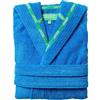 United Colors of Benetton Bathrobe with Hoodie L/XL 360GSM 100% Cotton Blue Rainbow BE Accappatoi, Colore: Rosa, Taglia Unica Unisex-Bambini