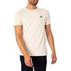 Timberland Short Sleeve Tee White Smoke T-Shirt, Beige, XL Uomo