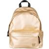 Colourbook Zaino scuola - 4Ever - Zaino in similpelle dall'aspetto sofisticato e moderno - schienale imbottito per un maggiore comfort durante l'utilizzo e spallacci regolabili (Oro)