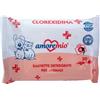AMORE MIO 150 Salviette Tascabili Igienizzanti alla Clorexidina Extra Large per Il Manto di Cani, Gatti e Animali Domestici, Disinfettanti e Igienizzanti, 19x13 cm - 5 Confezioni da 30 Salviettine