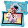 C idea Tablet per bambini, tablet per bambini da 7 pollici, 4GB RAM 32GB ROM, Software Android 13 per bambini preinstallato, apprendimento e gioco per bambini, WiFi, display HD, doppia fotocamera, blu