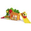 Dickie Toys ABC - Garage per auto Flower Fun House (62 x 23 cm) - concessionaria colorata a partire da 1 anno con auto giocattolo, rampa e funzioni, giocattolo per neonati e bambini a partire dai 12