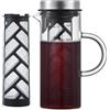 SILBERTHAL Caraffa Vetro 1,2L Tappo - Caraffa Cold Brew - Infusore Tisane