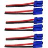 FLY RC 3Paia EC5 5.0mm Maschio Femmina connettore a Banana con 12awg Silicone Filo 3.93 Pollici RC Hobby Lipo Batteria