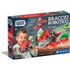 Clementoni Scienza e Gioco Robotics - Braccio Robotico Motorizzato, Gioco Scientifico per Bambini 8+ Anni, Armatura Meccanica con Pinza e Lanciadischi, Made in Italy, Lingua Italiana, 19360