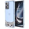 RankOne Custodia per Telefono Adatta per OnePlus Nord CE 2 Lite 5G (6.59 Inches) Custodia con Disegno a Colori in Silicone TPU Trasparente - Fiori 5