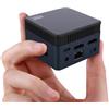 WayPonDEV BY51 Intel Alder Lake N100 Mini Computer, Windows 11 Pro Mini PC, LPDDR5 RAM, supporta Dual 4K, WiFi5/BT4.2, GbE per ufficio home theater Gaming (12GB RAM + 256G SSD)