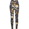 Urban Classics Leggings da Donna a Vita Alta Mimetica Pantaloni Eleganti, Summerolive Camo, S