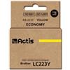 ACTIS Cartuccia Actis per Brother 10ml Giallo [KB-223Y]