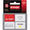 Activejet Cartuccia d'inchiostro Activejet ACC-526YN per Canon CLI-526Y con chip 10ml classe A+ Giallo [ACC-526YN]