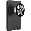 Cyclist racing mountain bike streetwear Amante della bicicletta Teschio Casco ingranaggi Ciclismo PopSockets PopWallet per MagSafe