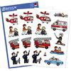 Avery Zweckform 53198 Adesivi per bambini, confezione da 30 pezzi In carta Feuerwehr