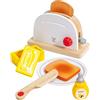 Hape Set Tostapane |Gioco per bambini | Con accessori per la colazione