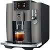 JURA Macchina per caffè JURA E8 (EC) Automatica espresso 1,9 L [E8 Dark Inox (EC)]