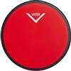 Vater Bacchette di Vater VCB12D - Chop Builder Pad 12 | 30.48cm Rigido e Morbido Bifacciale Pad per Esercizi - Rosso/Nero