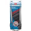 Prym 212232 - Ferri circolari MS 60 cm, 10 mm, in ottone, 10 mm, colore: Argento