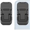 Generico Supporto per laptop regolabile,Supporto per computer portatile, Supporto per laptop da viaggio per laptop, Supporto per laptop multiuso Supporto per laptop pieghevole rialzato per viaggi azien