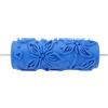Fockety Rullo di Vernice con Motivi, Rullo di Texture Riutilizzabile 5 Pollici Rullo di Vernice con Motivi Artistici Decorativi Faite, Rullo di Gomma per Pareti, Mobili e