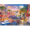 Ravensburger - Puzzle 1000 Piezas Amsterdam | Puzzle Adultos 70x50cm | Puzle 1000 Piezas | Rompecabezas Ilustrados
